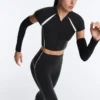 Tops sem mangas compressivas refletoras Tops sem mangas compressivas refletoras
