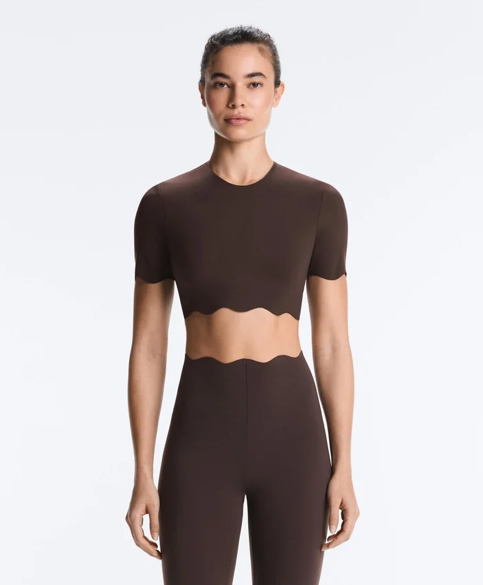 Tops sem mangas compressivas Wavy Tops sem mangas compressivas Wavy
