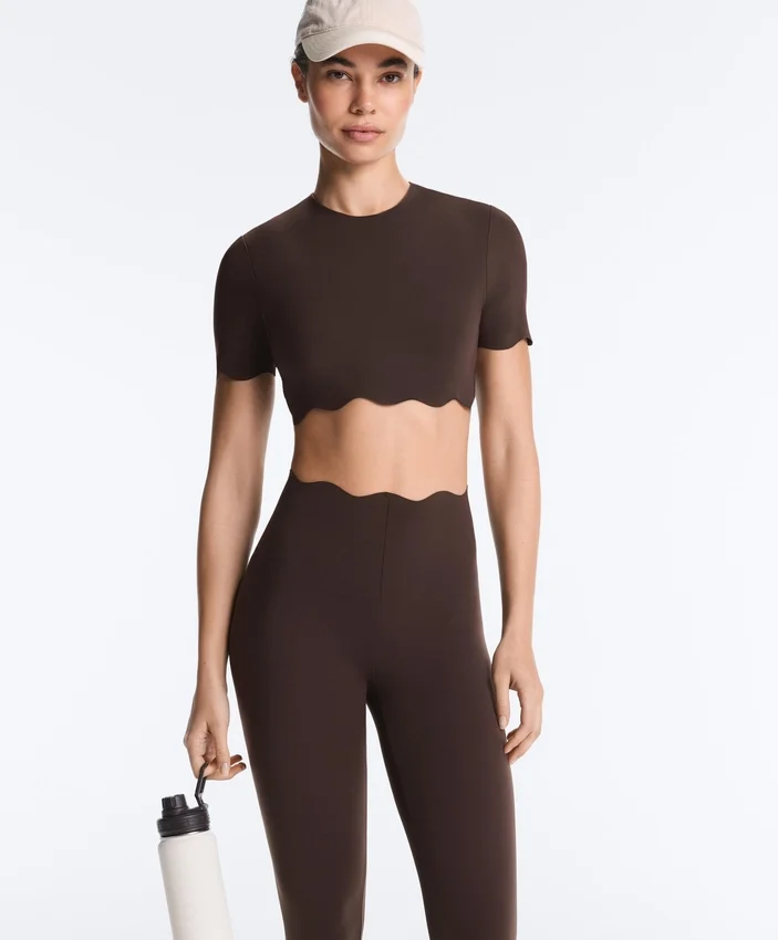 Tops sem mangas compressivas Wavy Tops sem mangas compressivas Wavy