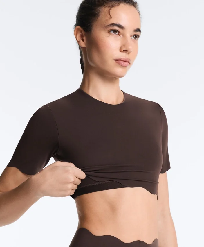 Tops sem mangas compressivas Wavy Tops sem mangas compressivas Wavy