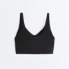 Tops sem mangas cruzada Light Touch Tops sem mangas cruzada Light Touch