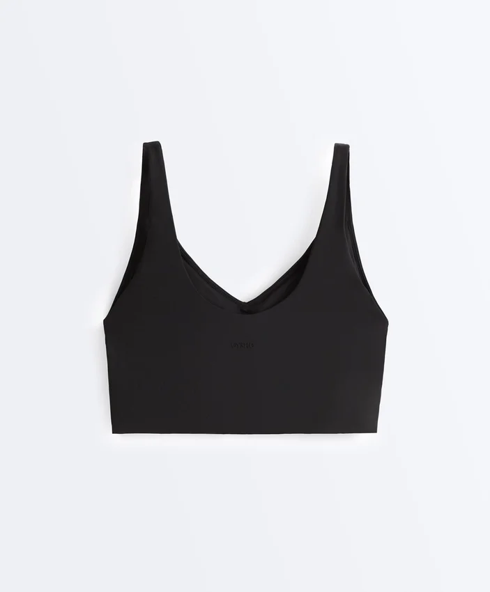 Tops sem mangas cruzada Light Touch Tops sem mangas cruzada Light Touch
