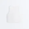Tops sem mangas em mistura de modal com copas Tops sem mangas em mistura de modal com copas