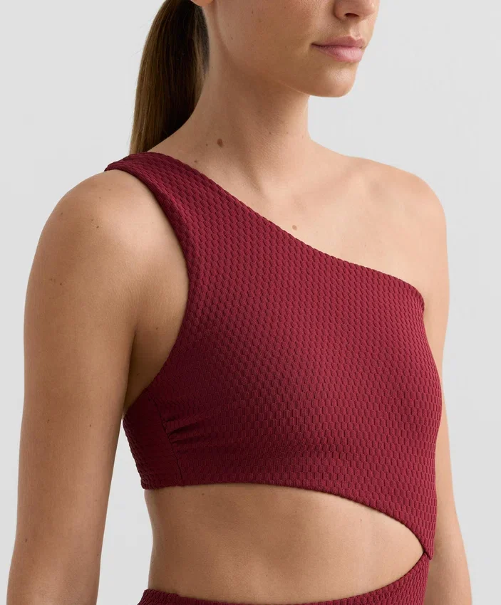 Triquínis assimétricos em jacquard com mini xadrez Triquínis assimétricos em jacquard com mini xadrez