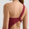 Triquínis assimétricos em jacquard com mini xadrez Triquínis assimétricos em jacquard com mini xadrez